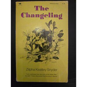 The Changeling by Zilpha Keatley Snyder Vintage Paperback Book